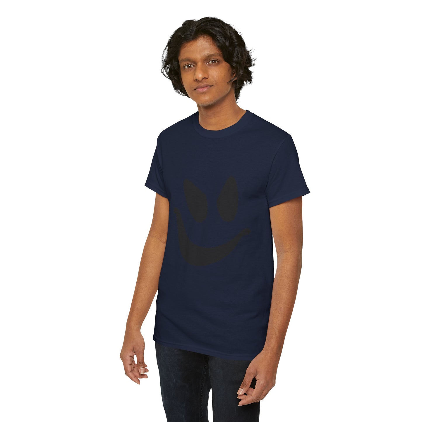 Ghost Face- Graphic Print Unisex Heavy 100% Cotton Tee