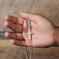 To My Amazing Man | Artisan Cross Necklace on Cuban Chain | Gift for Him